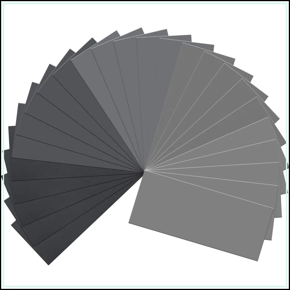 25Pcs Wet Dry Sandpaper Assortment 1000-7000 Grit for Wood Metal Polishing 9x3.6in
25Pcs Wet Dry Sandpaper Assortment 1000-7000 Grit for Wood Metal Polishing 9x3.6in