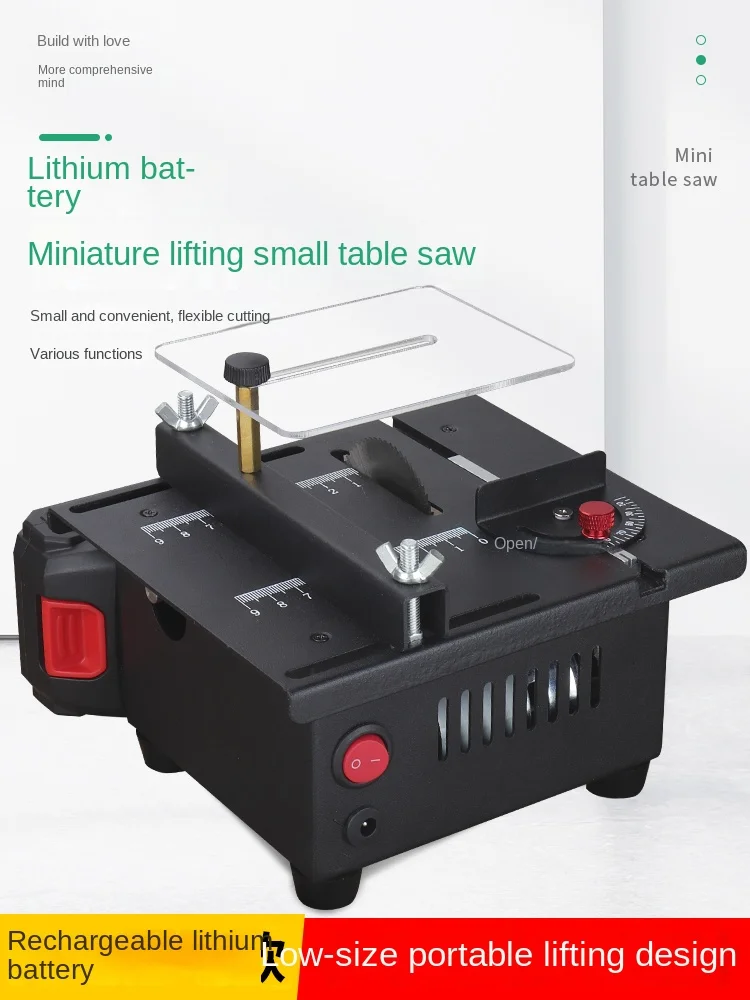 Mini Home Desktop Small Table Saw Woodworking Acrylic Mini Electric Saw Model Saw Portable Small Cutting Machine
Mini Home Desktop Small Table Saw Woodworking Acrylic Mini Electric Saw Model Saw Portable Small Cutting Machine