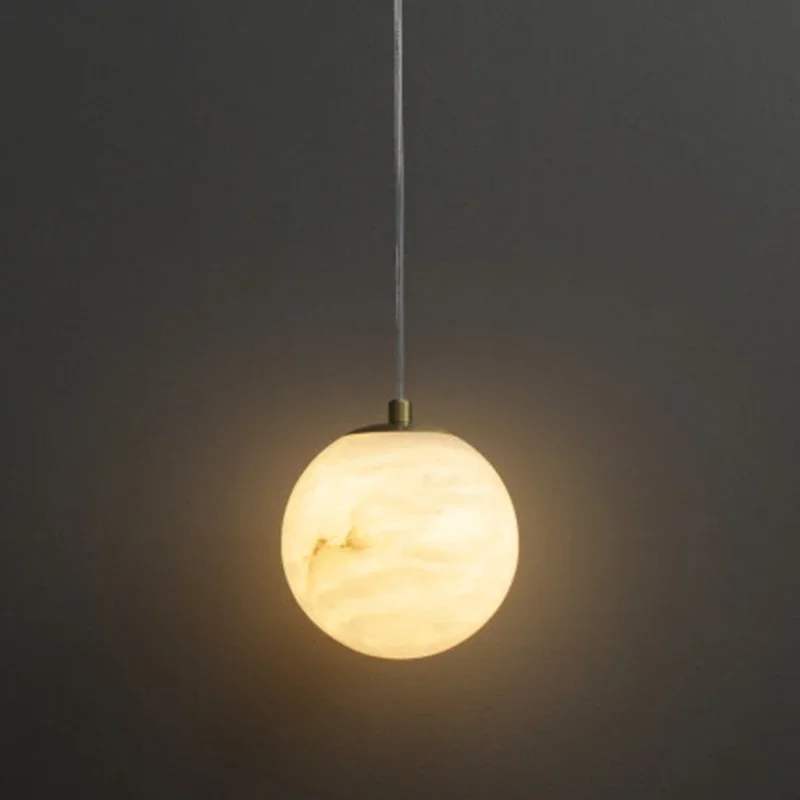 Imported From Spain Alabaster Ball Pendant Light Modern Indoor Dinning Room Bedroom Bedside Creative Personality Chandelier
Imported From Spain Alabaster Ball Pendant Light Modern Indoor Dinning Room Bedroom Bedside Creative Personality Chandelier