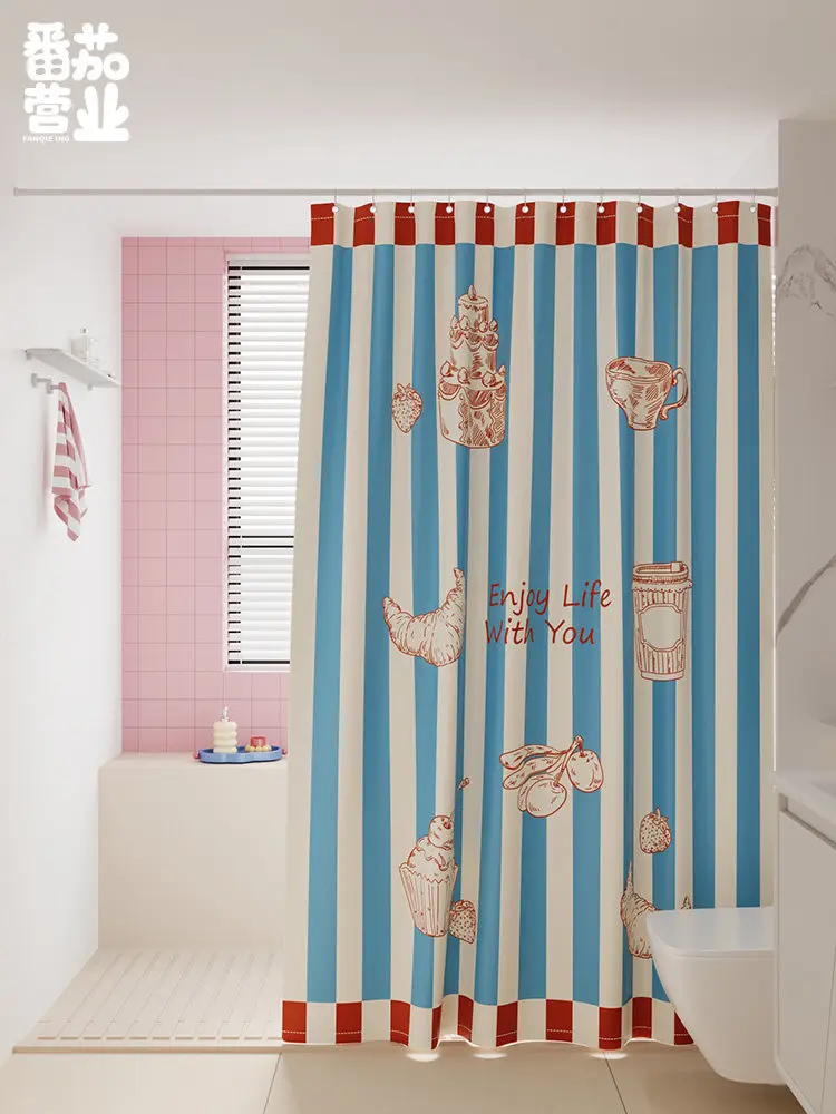 Водонепроницаемая занавеска для ванной VIKAMA Dopamine, устойчивая к плесени, декоративная шторка для ванной комнаты, обеспечивающая приватность
Водонепроницаемая занавеска для ванной VIKAMA Dopamine, устойчивая к плесени, декоративная шторка для ванной комнаты, обеспечивающая приватность