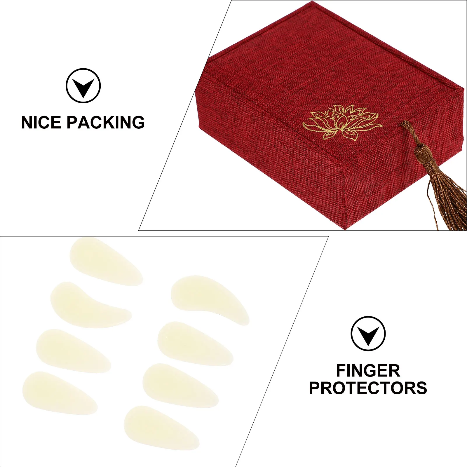 Picks Guzheng Nails Finger Protectors Portable White Nylon Protective Fake Child
Picks Guzheng Nails Finger Protectors Portable White Nylon Protective Fake Child