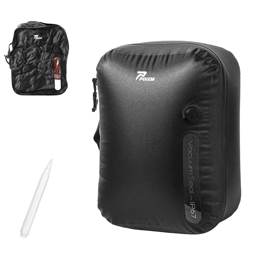 Free ShippingVacuum Bags for Travel, 180° Open Zipper, IP67 Waterproof, Reusable Space Saver Compression Bags for Backpack, Sui
Free ShippingVacuum Bags for Travel, 180° Open Zipper, IP67 Waterproof, Reusable Space Saver Compression Bags for Backpack, Sui