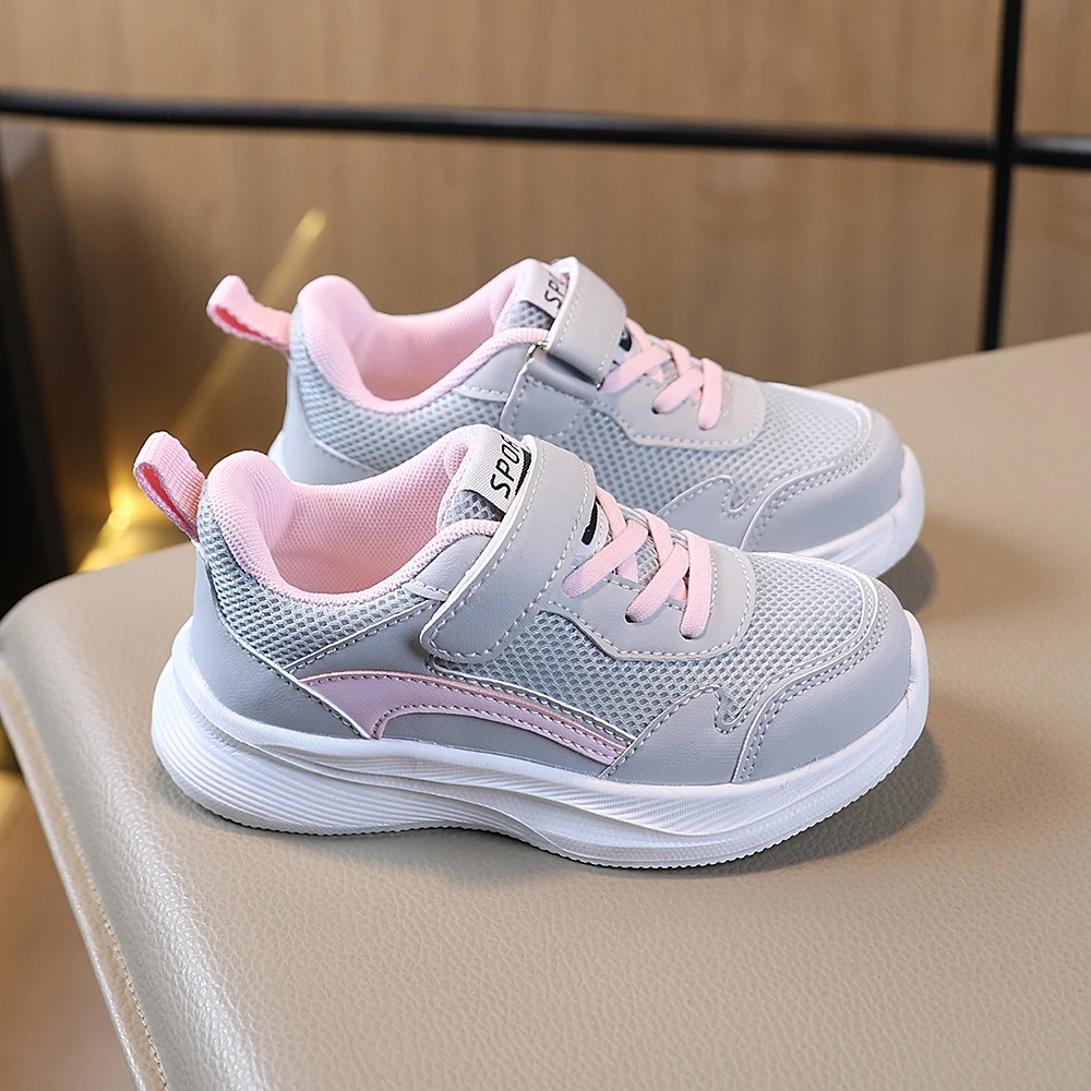 COMFY KIDS Girls Grey Pink Mesh Hook and Loop Running Shoes, Soft Cushioned Non-Slip Breathable Kids Athletic Sneakers, All Seas
COMFY KIDS Girls Grey Pink Mesh Hook and Loop Running Shoes, Soft Cushioned Non-Slip Breathable Kids Athletic Sneakers, All Seas
