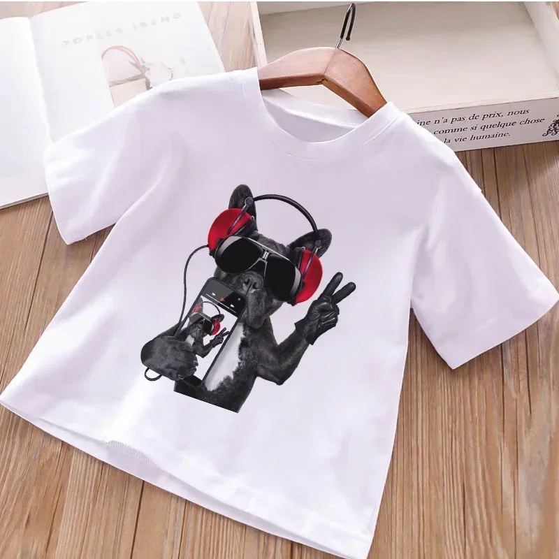Trend Kids Vests Waistcoats Cute Funny Tshirt Dogs Cats Funny Boys Girls T-shirts Round Neck Simple White Tees Tops Enfant
Trend Kids Vests Waistcoats Cute Funny Tshirt Dogs Cats Funny Boys Girls T-shirts Round Neck Simple White Tees Tops Enfant