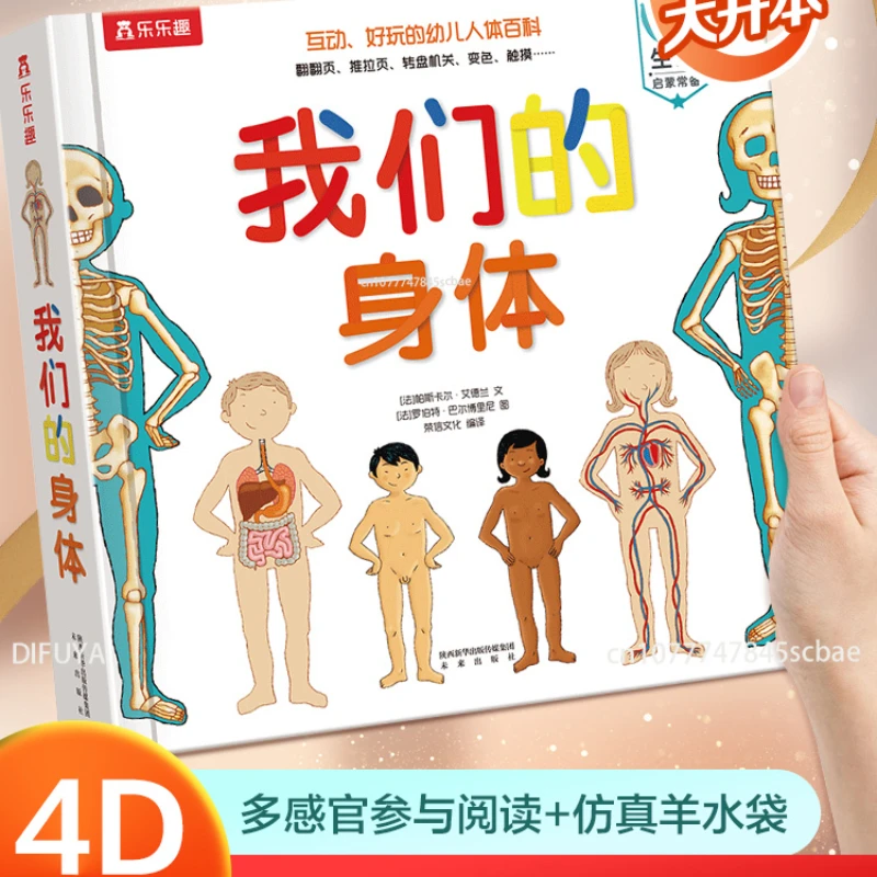 Our Body Children's book picture book 3-12 years old human cognition baby science physiological enlightenment picture book
Our Body Children's book picture book 3-12 years old human cognition baby science physiological enlightenment picture book