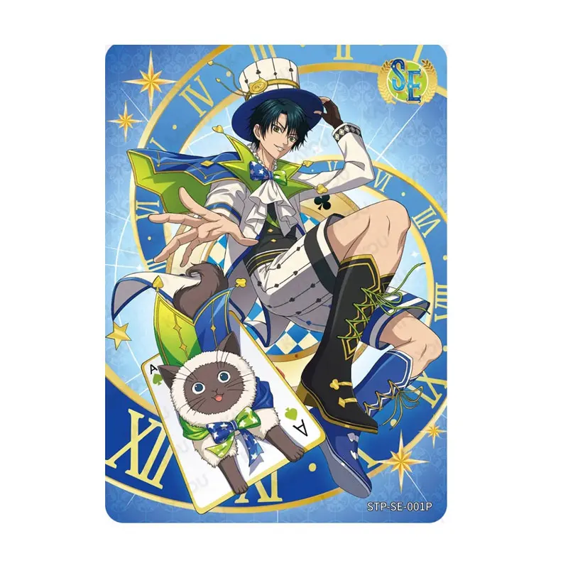 KAYOU New Prince of Tennis Series 1 SE/BP/AR/UR/SSR/TR/SR/R Peak Pack Shining Moment Anime Genuine Collection Card
KAYOU New Prince of Tennis Series 1 SE/BP/AR/UR/SSR/TR/SR/R Peak Pack Shining Moment Anime Genuine Collection Card