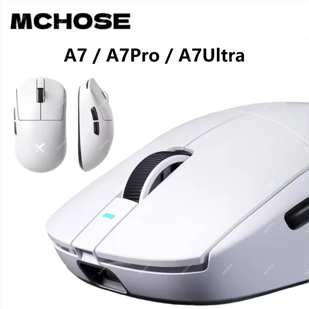 Mchose A7 Pro Wireless Mouse 42000dpi 8K Low Delay Ergonomics 500mAh Gaming Mouse Ergonomics Accessories E-sports Mouse
Mchose A7 Pro Wireless Mouse 42000dpi 8K Low Delay Ergonomics 500mAh Gaming Mouse Ergonomics Accessories E-sports Mouse