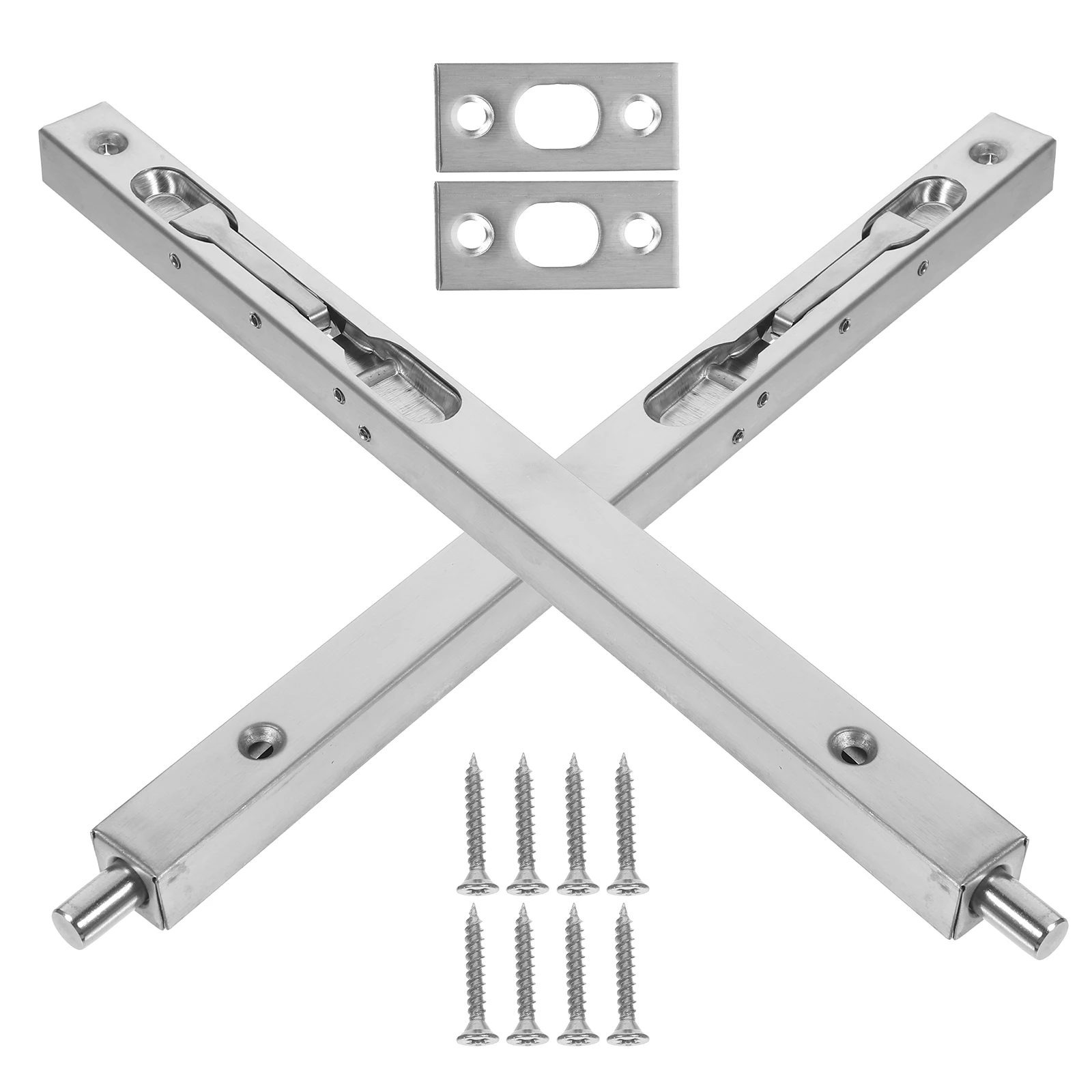 2pcs Stainless Steel Latch Fire Door Bolt Concealed Security Lock Home Office Garage Easy Installation Strong Durable Door
2pcs Stainless Steel Latch Fire Door Bolt Concealed Security Lock Home Office Garage Easy Installation Strong Durable Door
