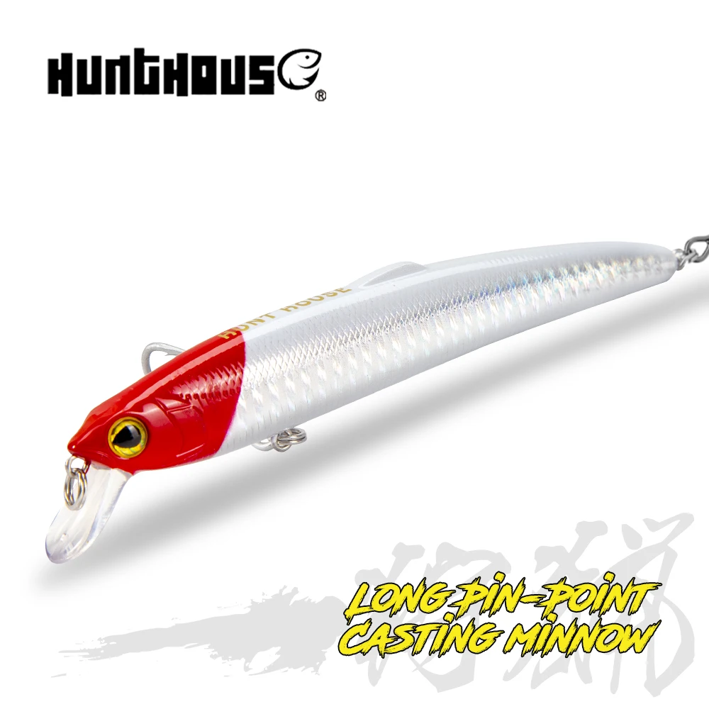 Hunthouse Saruna Minnow Jerkbaits Fishing Lure Floating Hard Bait 95mm/8Sg 12.5cm/17.5g 14.7cm/27g Hook For Seabass Fish Tackle
Hunthouse Saruna Minnow Jerkbaits Fishing Lure Floating Hard Bait 95mm/8Sg 12.5cm/17.5g 14.7cm/27g Hook For Seabass Fish Tackle