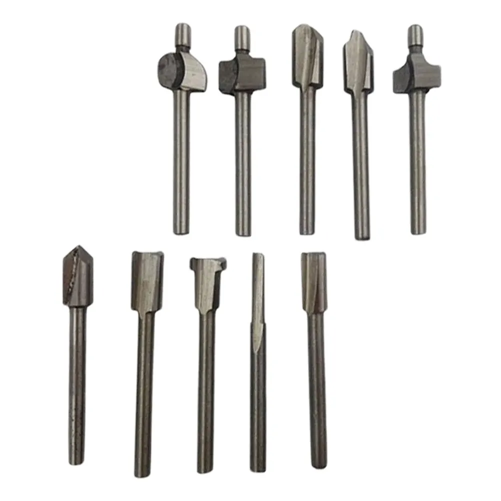 10pcs Edge Trimmer Router Bits 3mm 1 8 Inch Sharpening Large Capacity Chip Groove Cutting CNC Rotary Tool
10pcs Edge Trimmer Router Bits 3mm 1 8 Inch Sharpening Large Capacity Chip Groove Cutting CNC Rotary Tool