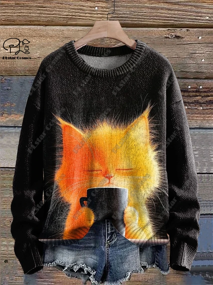 3D Printing Christmas Christmas Tree Santa Claus Tattoo Cat Animal Deer Bear Sweater Streetwear Casual Winter Sweatshirt M51
3D Printing Christmas Christmas Tree Santa Claus Tattoo Cat Animal Deer Bear Sweater Streetwear Casual Winter Sweatshirt M51