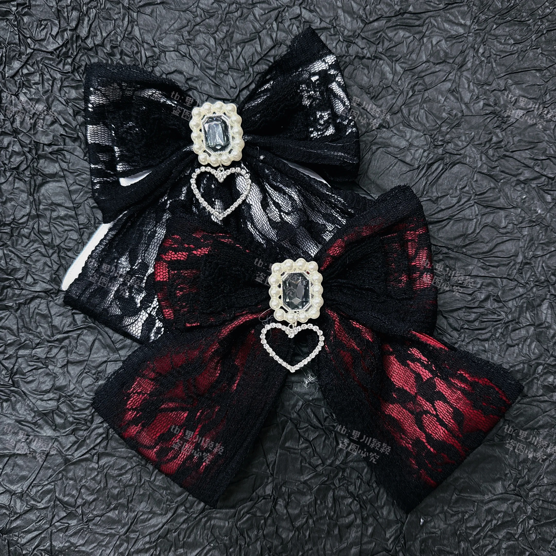 Handmade Lace Clip Accessories Y2K girl Sweet Ribbon Bowknot Punk clips Decoration Accessaries
Handmade Lace Clip Accessories Y2K girl Sweet Ribbon Bowknot Punk clips Decoration Accessaries