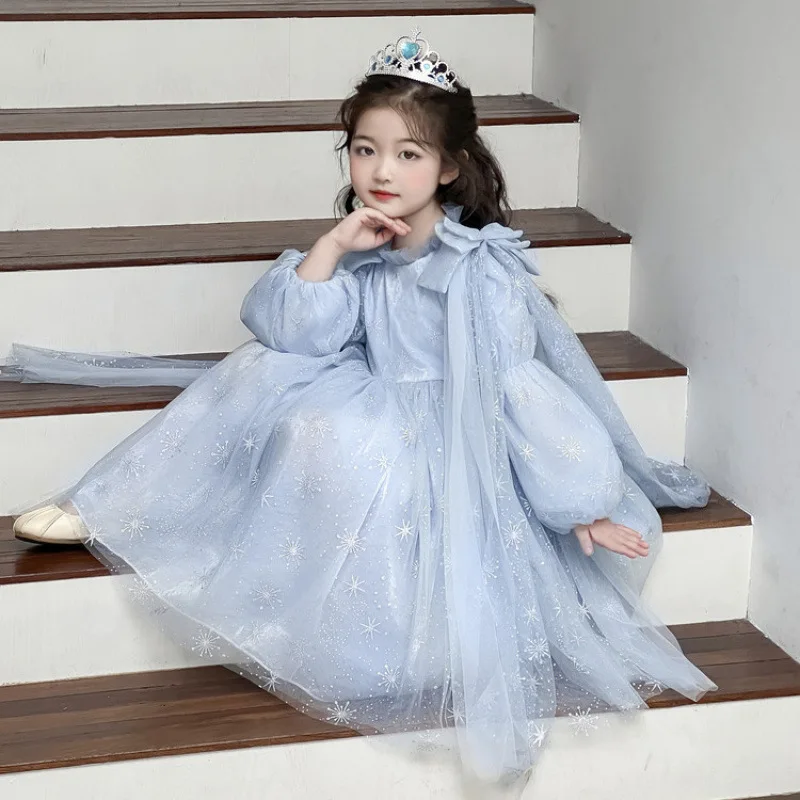 Girls Autumn Dress Autumn Children's Princess Dress Spring and Autumn New Girl Birthday Dress
Girls Autumn Dress Autumn Children's Princess Dress Spring and Autumn New Girl Birthday Dress