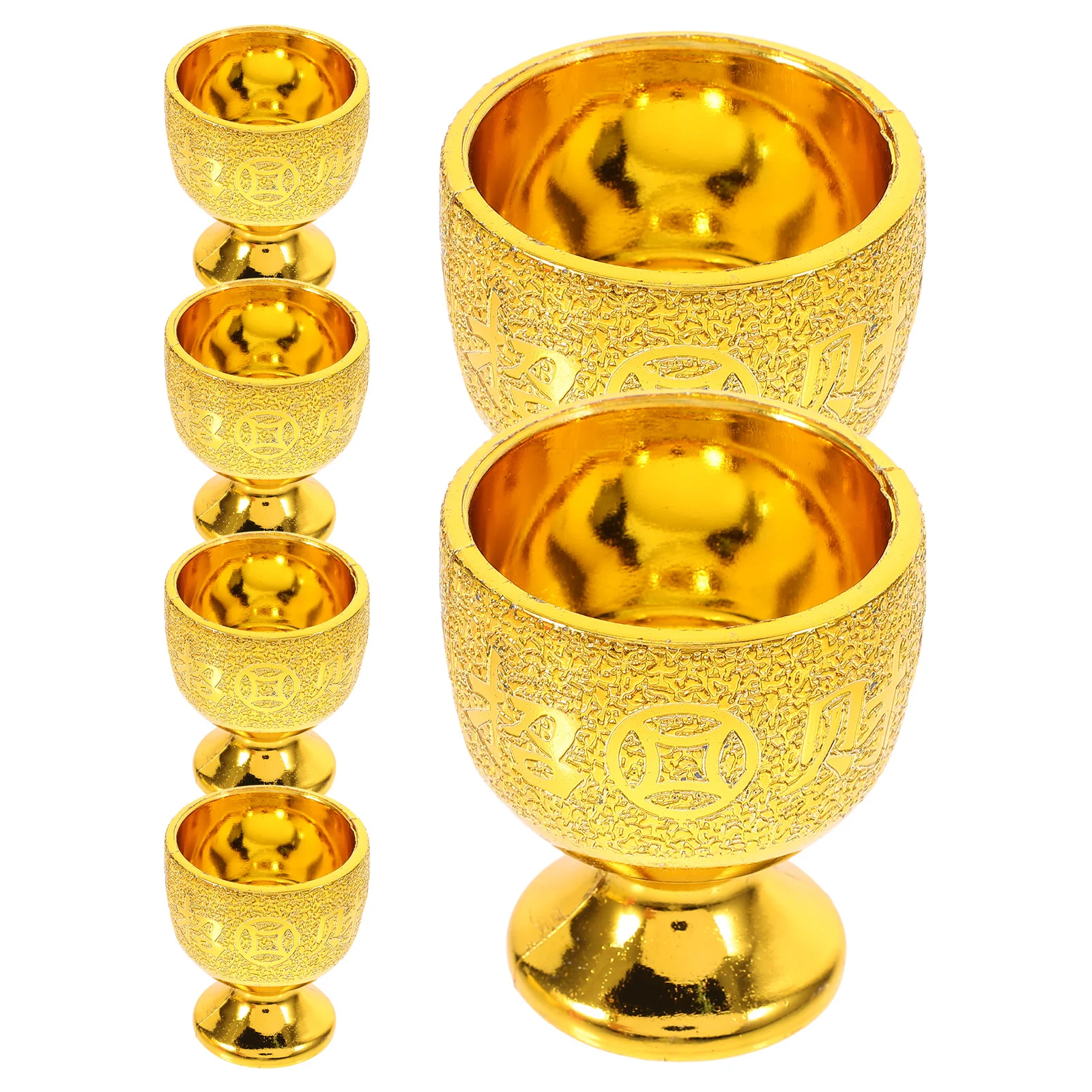 6 Pcs Mugs for Buddha in Ancestral Hall Decorative Offering Cup Bowl Smudging Golden Supplies Bride
6 Pcs Mugs for Buddha in Ancestral Hall Decorative Offering Cup Bowl Smudging Golden Supplies Bride