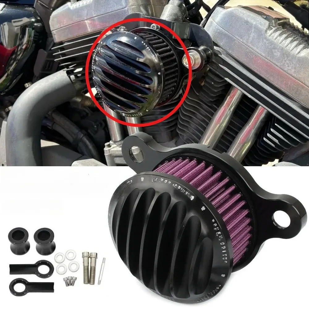 Motorcycle Air Cleaner Intake Filter Kit For Harley Sportster XL 883 1200 Forty Eight Seventy Two 1991-2022
Motorcycle Air Cleaner Intake Filter Kit For Harley Sportster XL 883 1200 Forty Eight Seventy Two 1991-2022