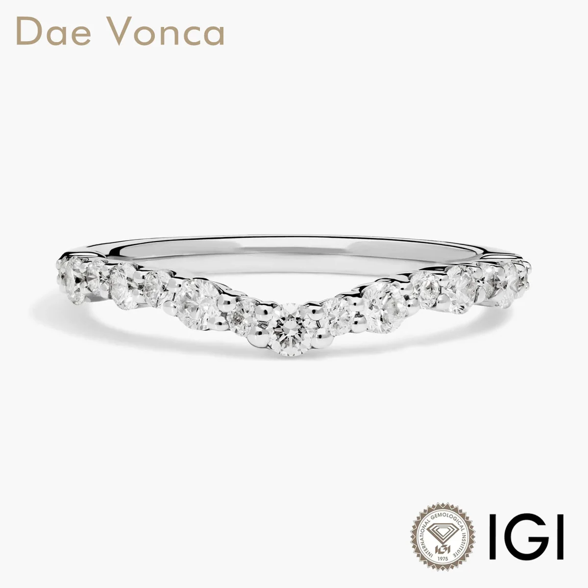 Dae Vonca модное простое изогнутое обручальное кольцо с бриллиантом Crescendo PT950/14K/18K для женщин
Dae Vonca модное простое изогнутое обручальное кольцо с бриллиантом Crescendo PT950/14K/18K для женщин
