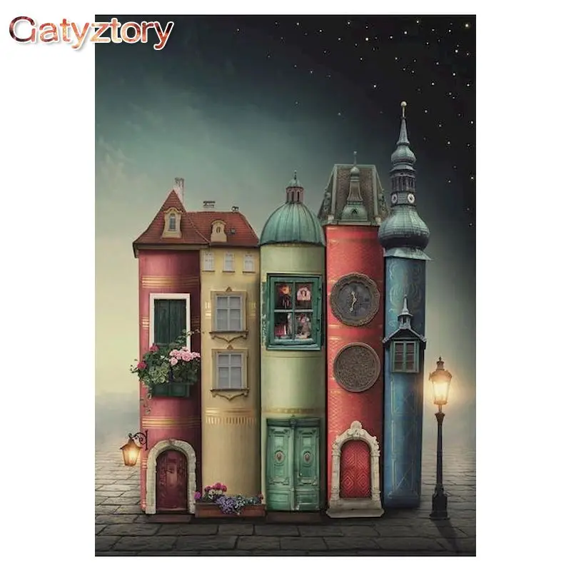 GATYZTORY 60x75cm Frameless Painting By Numbers Abstract House Landscape pictures by numbers DIY For Home Decoration Unique Gift
GATYZTORY 60x75cm Frameless Painting By Numbers Abstract House Landscape pictures by numbers DIY For Home Decoration Unique Gift
