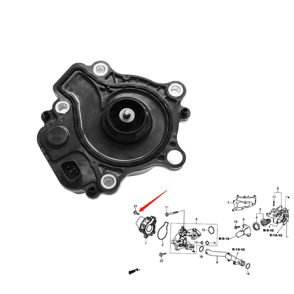Engine Coolant Water Pump Auxiliary 19200-5K0-A01 For Honda Odyssey Accord CRV Allison Acura CDX 2016-2024 192005K0A01
Engine Coolant Water Pump Auxiliary 19200-5K0-A01 For Honda Odyssey Accord CRV Allison Acura CDX 2016-2024 192005K0A01
