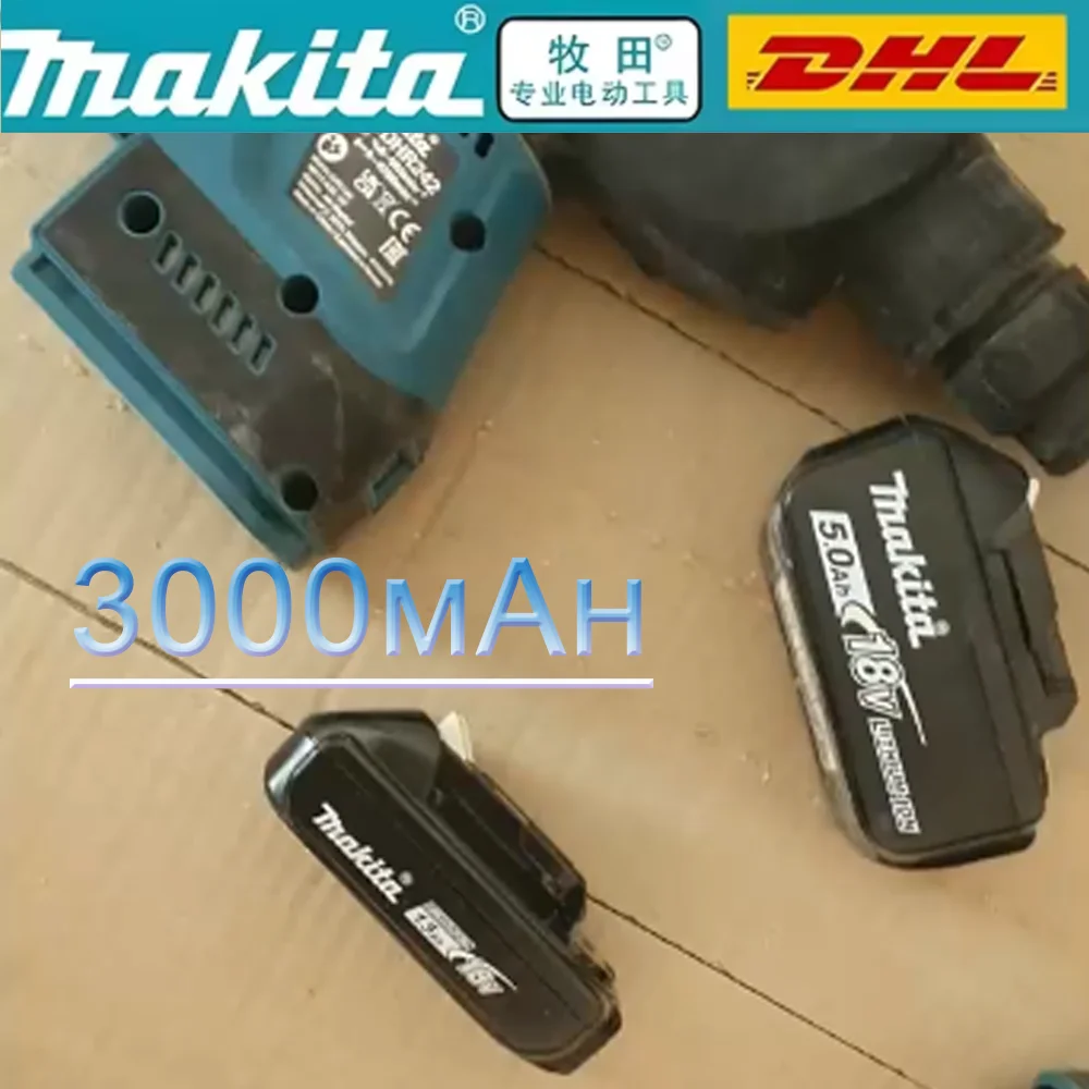 100% Genuine Makita 18V 3.0Ah Battery BL1830 for All Makita 18V Cordless Tools
100% Genuine Makita 18V 3.0Ah Battery BL1830 for All Makita 18V Cordless Tools