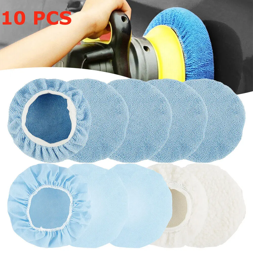 10pcs 9 To 10 Inch Car Orbital Buffer Polisher Pads Bonnets Microfibre Cover Kit
10pcs 9 To 10 Inch Car Orbital Buffer Polisher Pads Bonnets Microfibre Cover Kit