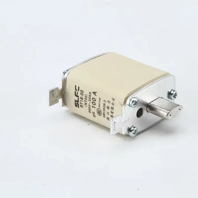 NGTC3 SLFC fast-fuse ceramic fuse with 630A cut-off capability protection, CE certified, yellow/white, low voltage
NGTC3 SLFC fast-fuse ceramic fuse with 630A cut-off capability protection, CE certified, yellow/white, low voltage