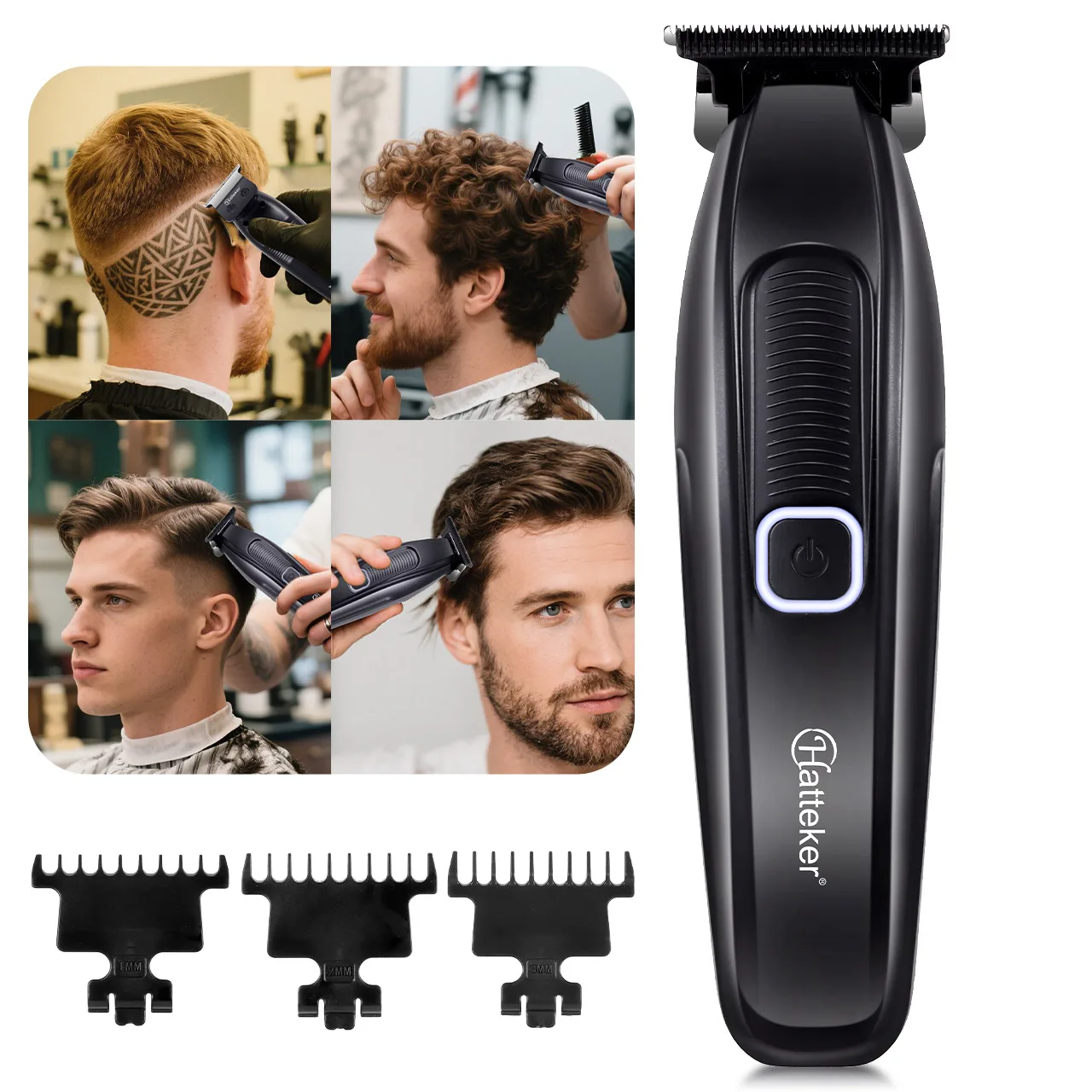 Hatteker Professional Hair Clipper Set for Salon with LCD Display Grooming Oil Head Scissors
Hatteker Professional Hair Clipper Set for Salon with LCD Display Grooming Oil Head Scissors