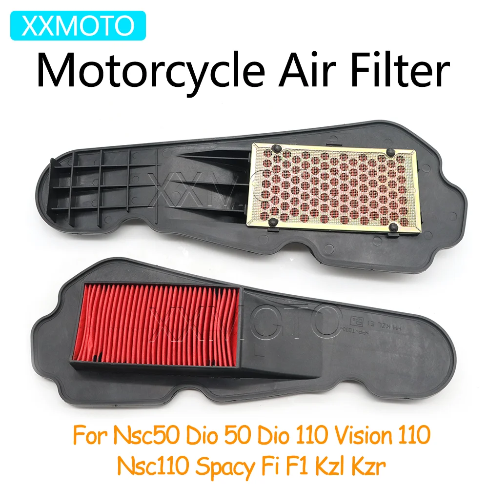 For Honda Nsc50 Dio 50 Dio 110 Vision 110 Nsc110 Spacy Fi F1 Kzl Kzr Motorcycle Air Filter Intake Cleaner System Accessories
For Honda Nsc50 Dio 50 Dio 110 Vision 110 Nsc110 Spacy Fi F1 Kzl Kzr Motorcycle Air Filter Intake Cleaner System Accessories