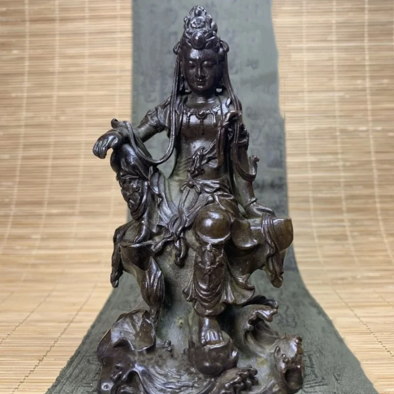Traditional China Buddhism temple bronze Kwan-Yin GuanYin buddha statue decoration crafts
Traditional China Buddhism temple bronze Kwan-Yin GuanYin buddha statue decoration crafts