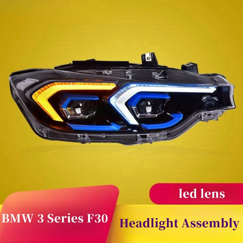 Car Lights Fit For BMW 3 Series F30 Headlight Assembly 2013 2014 2015 2016-2018 F35 Old Model Modified New LED Lens Headlights
Car Lights Fit For BMW 3 Series F30 Headlight Assembly 2013 2014 2015 2016-2018 F35 Old Model Modified New LED Lens Headlights