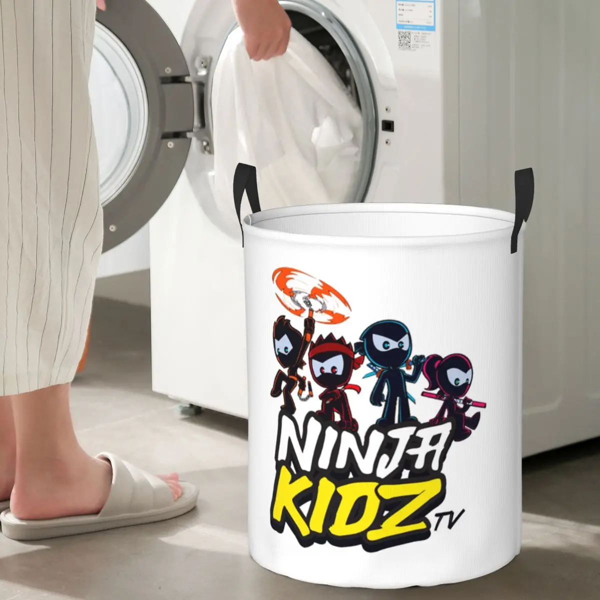 Ninja Kidz Складные корзины для белья Корзина для хранения грязной одежды Большая водонепроницаемая корзина
Ninja Kidz Складные корзины для белья Корзина для хранения грязной одежды Большая водонепроницаемая корзина