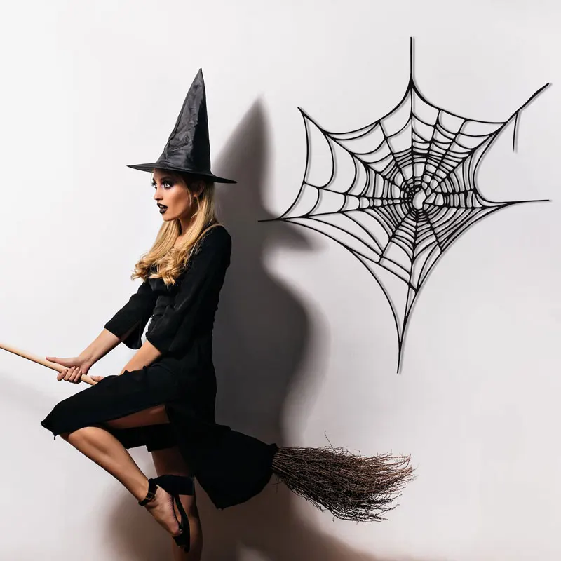 Spider Web Wall Sticker Halloween Home Decor Art for Living Room Bedroom, Children's Room Decals Removable Murals AC35
Spider Web Wall Sticker Halloween Home Decor Art for Living Room Bedroom, Children's Room Decals Removable Murals AC35