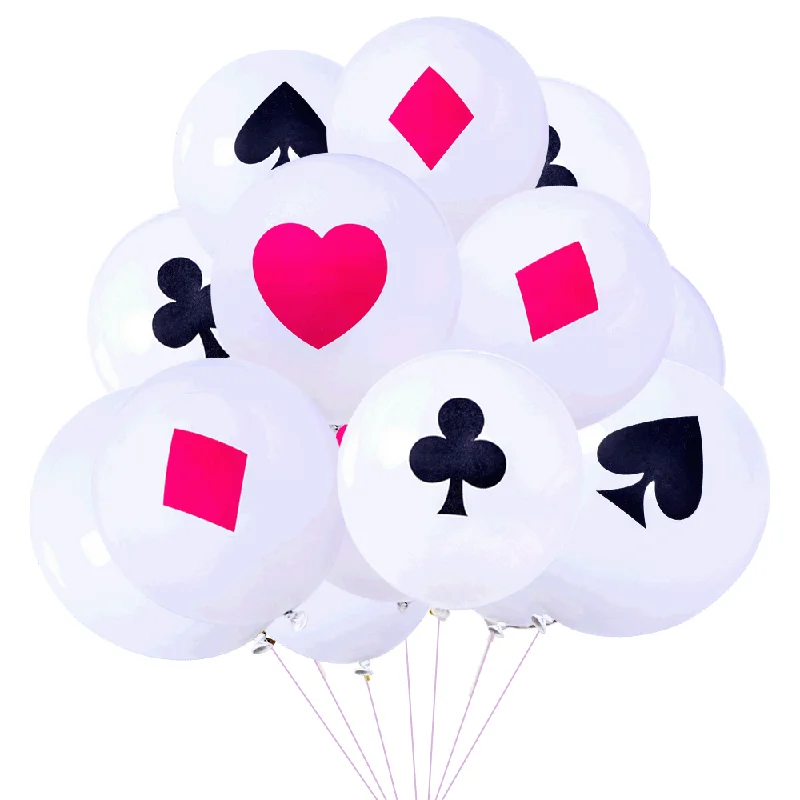 Poker Balloon Printing Printing Thickened Latex Balloon Theme Party Layout 12 Inch Round Printing Poker Balloon Wholesale
Poker Balloon Printing Printing Thickened Latex Balloon Theme Party Layout 12 Inch Round Printing Poker Balloon Wholesale