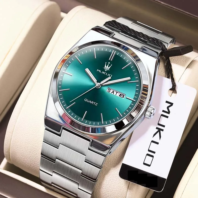 Luxury Men's Watches Waterproof Luminous Date Week Men Watch Stainless Steel Casual Fashion Quartz Man Wristwatch Reloj
Luxury Men's Watches Waterproof Luminous Date Week Men Watch Stainless Steel Casual Fashion Quartz Man Wristwatch Reloj