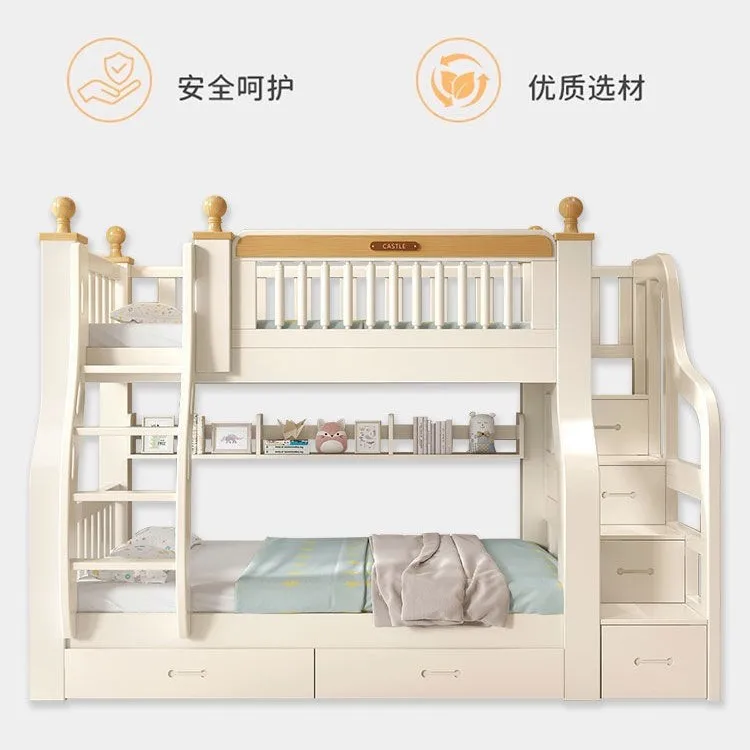 Simple modern upper and lower bunk beds Multifunctional all-solid wood High and low Italian aristocratic upper and lower
Simple modern upper and lower bunk beds Multifunctional all-solid wood High and low Italian aristocratic upper and lower