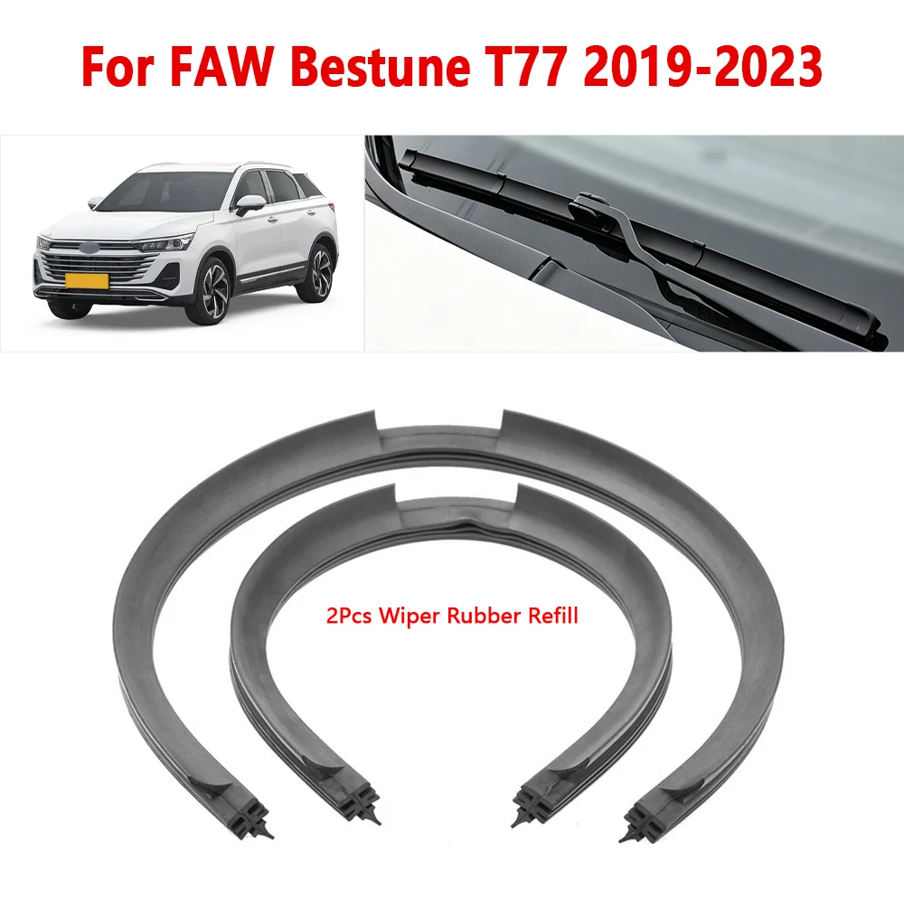 For Bestune T77 2019 To 2023 Wiper Rubber Strip Refill 18" 24" Car Wiper Blade Replacement Parts 1Pair
For Bestune T77 2019 To 2023 Wiper Rubber Strip Refill 18" 24" Car Wiper Blade Replacement Parts 1Pair