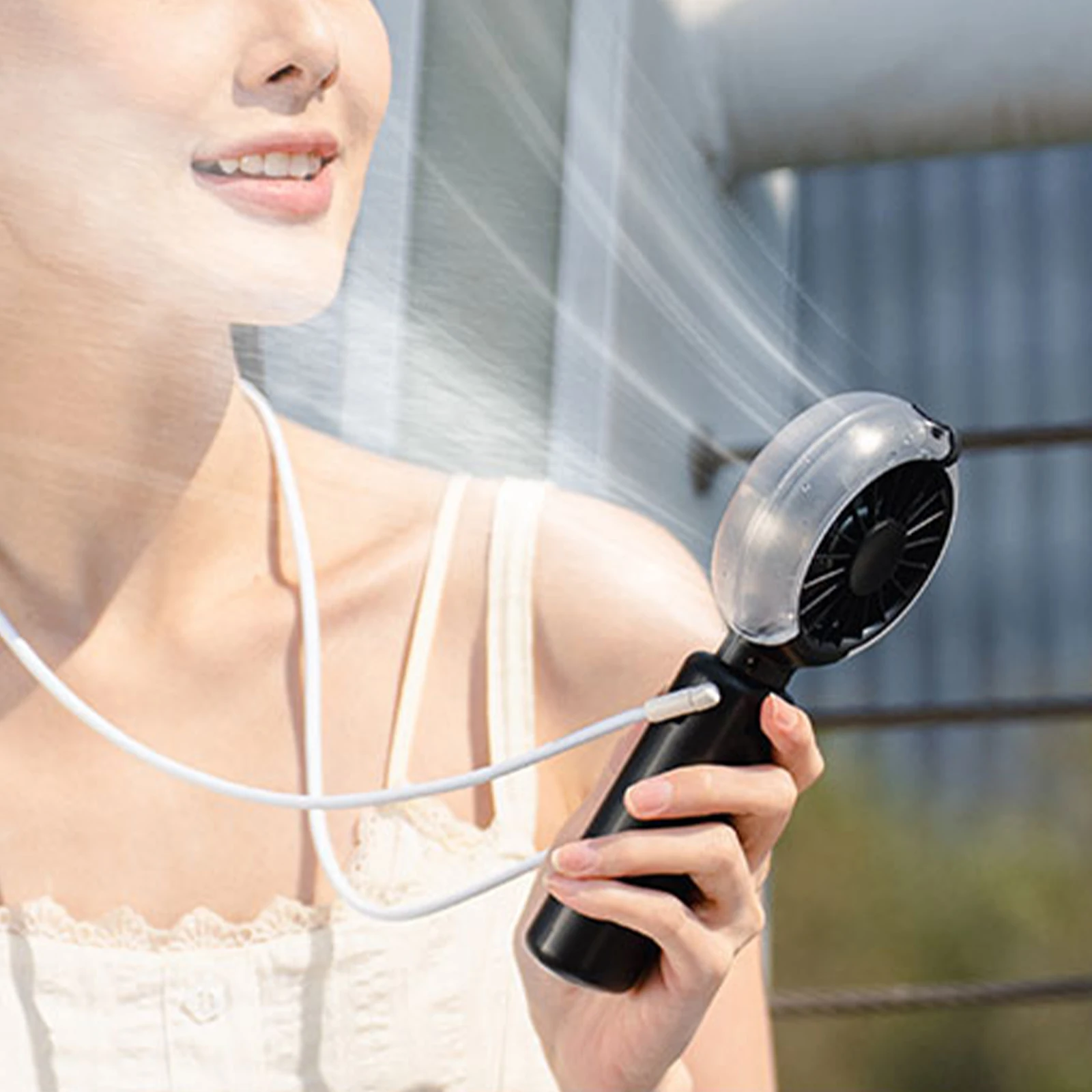 Personal High-speed Turbine Mini Handheld Fan Type-C Rechangable Adjustable Settings Desk Fan 100-Level Speeds for Travel/Summer
Personal High-speed Turbine Mini Handheld Fan Type-C Rechangable Adjustable Settings Desk Fan 100-Level Speeds for Travel/Summer