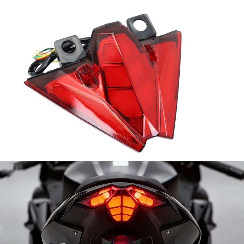 For Kawasaki For Ninja 500 SE Z500 EX500 Z 500 2024 2025 Motorcycle Rear Tail Light Brake Turn Signals Integrated LED Stop Light
For Kawasaki For Ninja 500 SE Z500 EX500 Z 500 2024 2025 Motorcycle Rear Tail Light Brake Turn Signals Integrated LED Stop Light