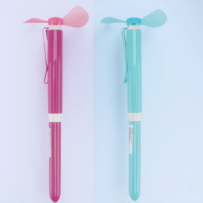 2pcs Mini Fan Pen Practical Ballpoint Work Pens with Portable Summer Cute Kawaii Metal Size Student
2pcs Mini Fan Pen Practical Ballpoint Work Pens with Portable Summer Cute Kawaii Metal Size Student