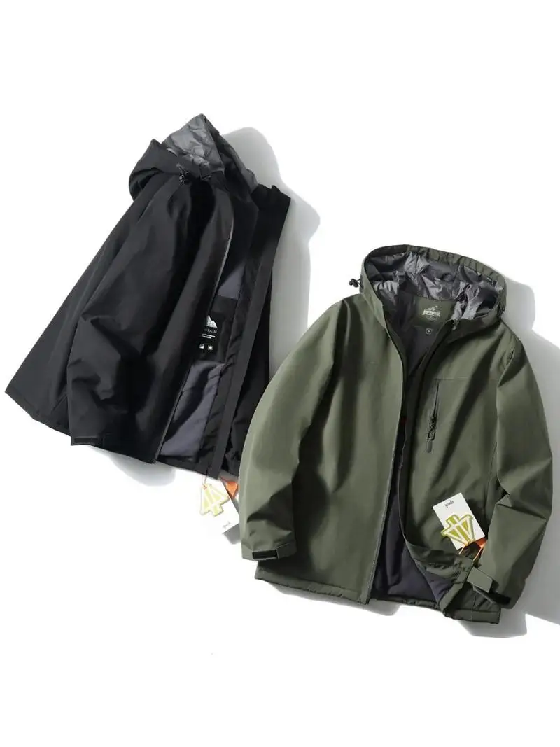 Outdoor Men's Fce Lined Thiened Hooded Jaet Warm Casual Cotton Coat Loose Fit Faion Urban Sle Long Sve Zipper C...
Outdoor Men's Fce Lined Thiened Hooded Jaet Warm Casual Cotton Coat Loose Fit Faion Urban Sle Long Sve Zipper C...