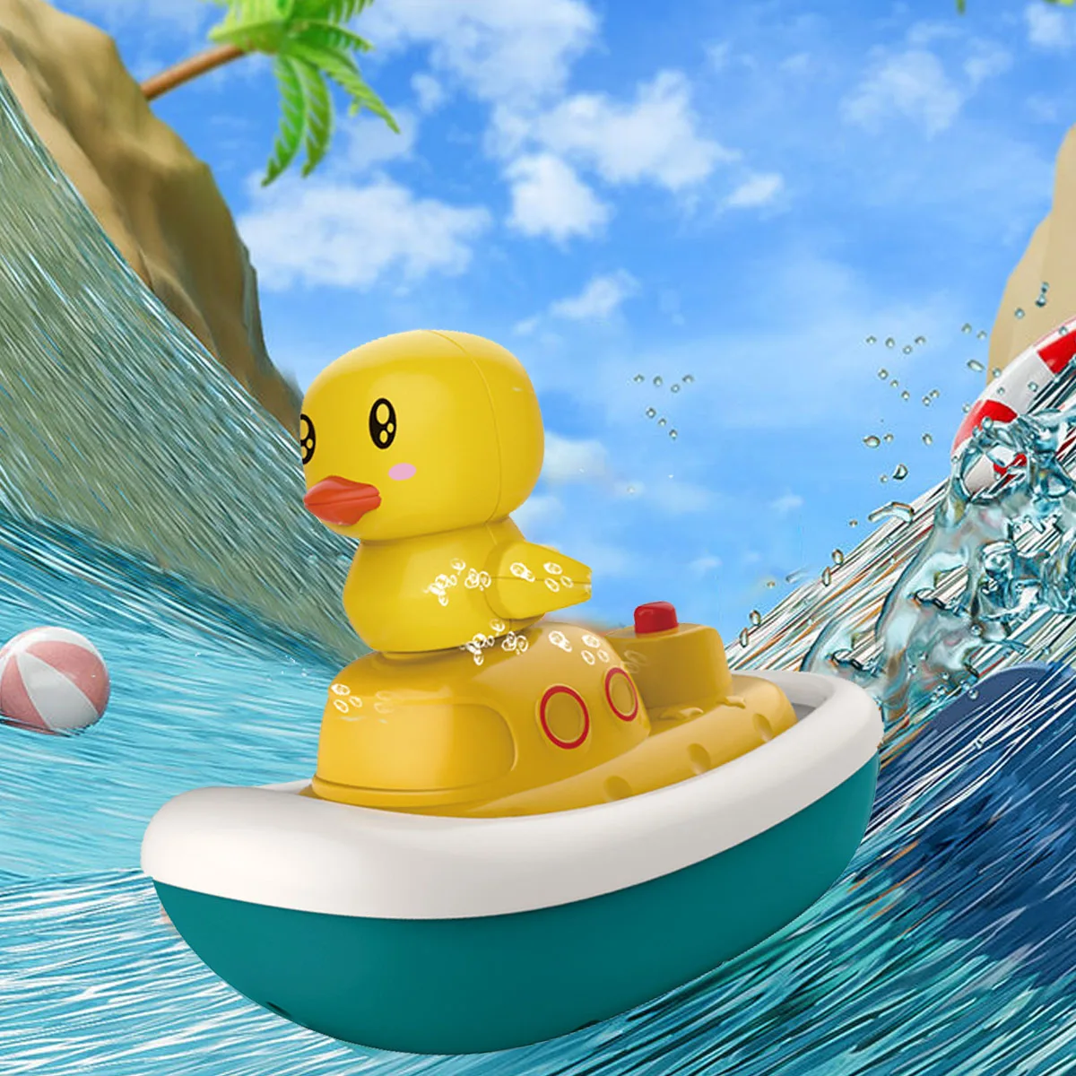 Electric Splash Duck Bath Toy3 Functional Ducks Fountain, Drainage, Spinning, Gift for Kids' Birthday & Children's Day, Aged 3+
Electric Splash Duck Bath Toy3 Functional Ducks Fountain, Drainage, Spinning, Gift for Kids' Birthday & Children's Day, Aged 3+