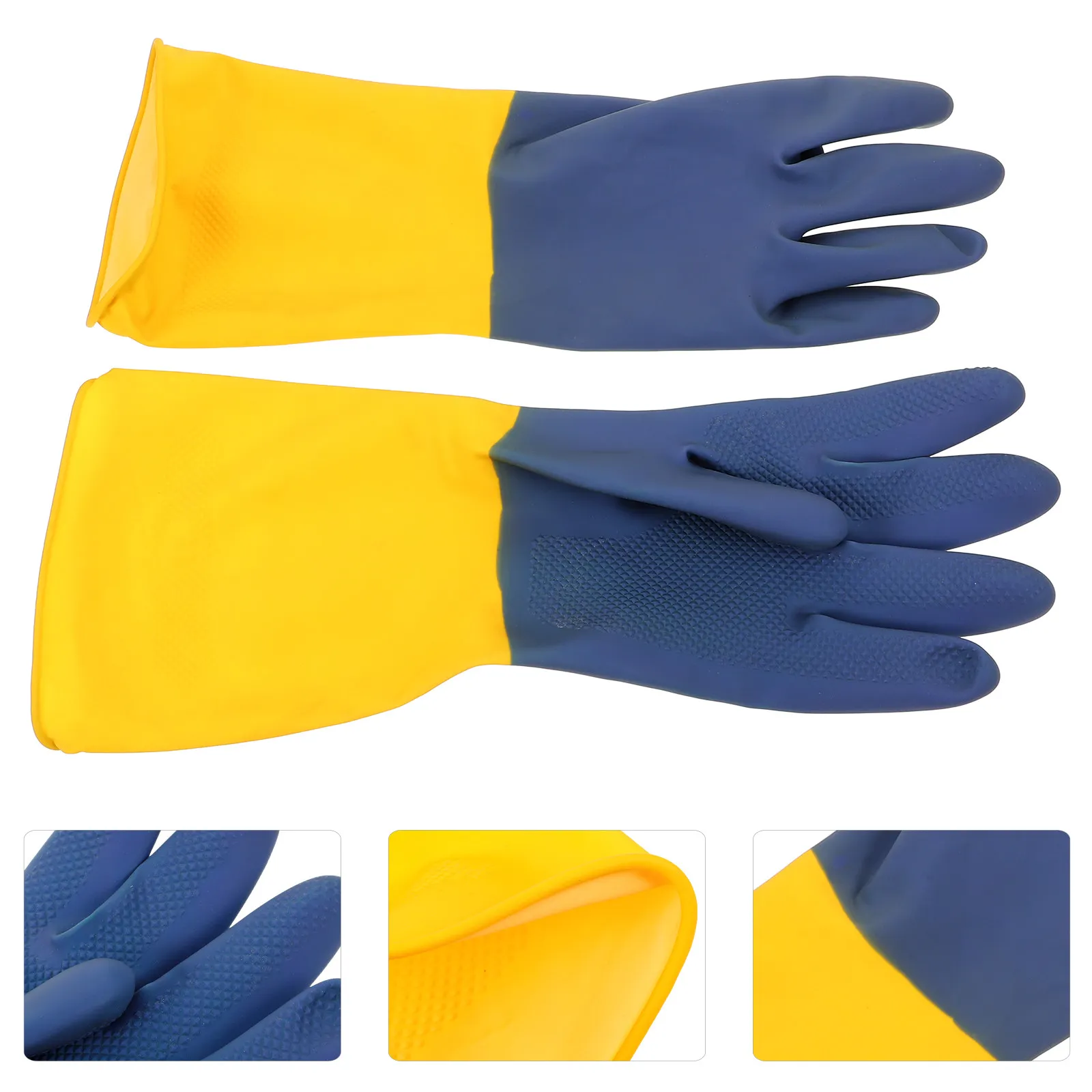 1Pair Work Gloves Waterproof Acid Alkali Resistant Anti Slip Wear Resistant Protective Gloves for Industrial Garden Pruning
1Pair Work Gloves Waterproof Acid Alkali Resistant Anti Slip Wear Resistant Protective Gloves for Industrial Garden Pruning