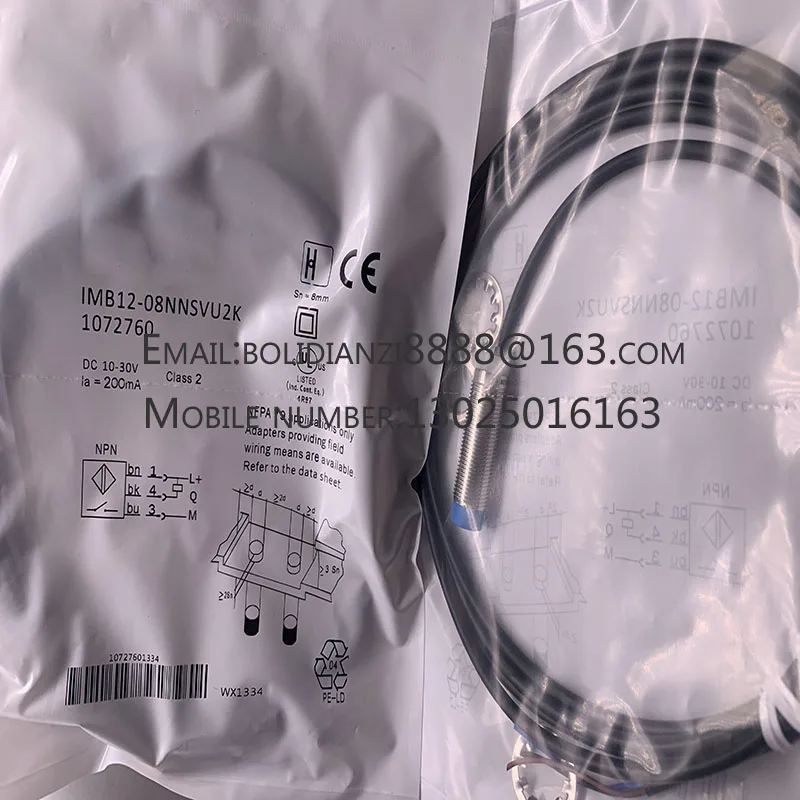 100% Brand new original IMB12-08NNPVC0S IMB12-08NPPVC0S IMB12-08NPOVC0S IMB18-08BNOVC0K Proximity Switch 
100% Brand new original IMB12-08NNPVC0S IMB12-08NPPVC0S IMB12-08NPOVC0S IMB18-08BNOVC0K Proximity Switch