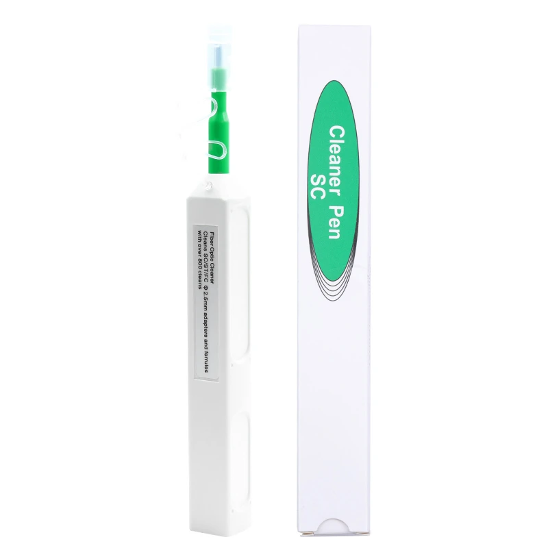 Fiber Cleaning Pen 2.5mm One Press End Cleaner LC Interface SC FC ST Cleaning Equipment Tool 1pcs
Fiber Cleaning Pen 2.5mm One Press End Cleaner LC Interface SC FC ST Cleaning Equipment Tool 1pcs