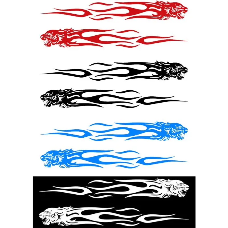 652F 2Pcs Automotive Decals 24cm Tiger Flame Totem Car Decal Decorative Sticker Auto Body Decoration Styling Tools
652F 2Pcs Automotive Decals 24cm Tiger Flame Totem Car Decal Decorative Sticker Auto Body Decoration Styling Tools