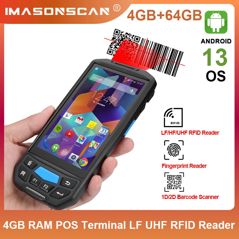 Ручной КПК Android 1D 2D сканер штрих-кода Honeywell 4 ГБ ОЗУ POS-терминал LF UHF RFID-считыватель WiFi 4G Захват данных
Ручной КПК Android 1D 2D сканер штрих-кода Honeywell 4 ГБ ОЗУ POS-терминал LF UHF RFID-считыватель WiFi 4G Захват данных