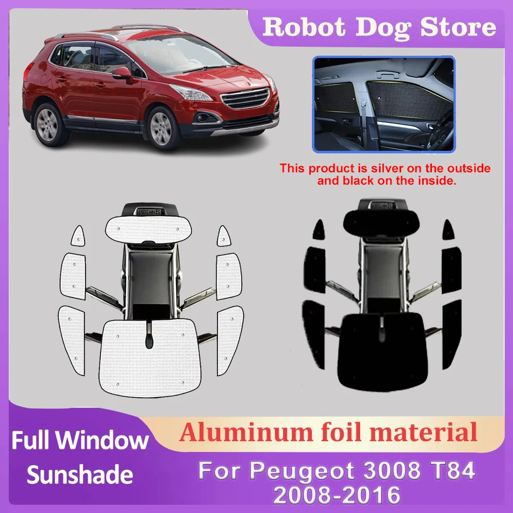 Car Sunshades For Peugeot 3008 T84 Accessories 2008-2016 Full Privacy Window Visors Curtains Sunscreen Sunshield Car Accessories
Car Sunshades For Peugeot 3008 T84 Accessories 2008-2016 Full Privacy Window Visors Curtains Sunscreen Sunshield Car Accessories