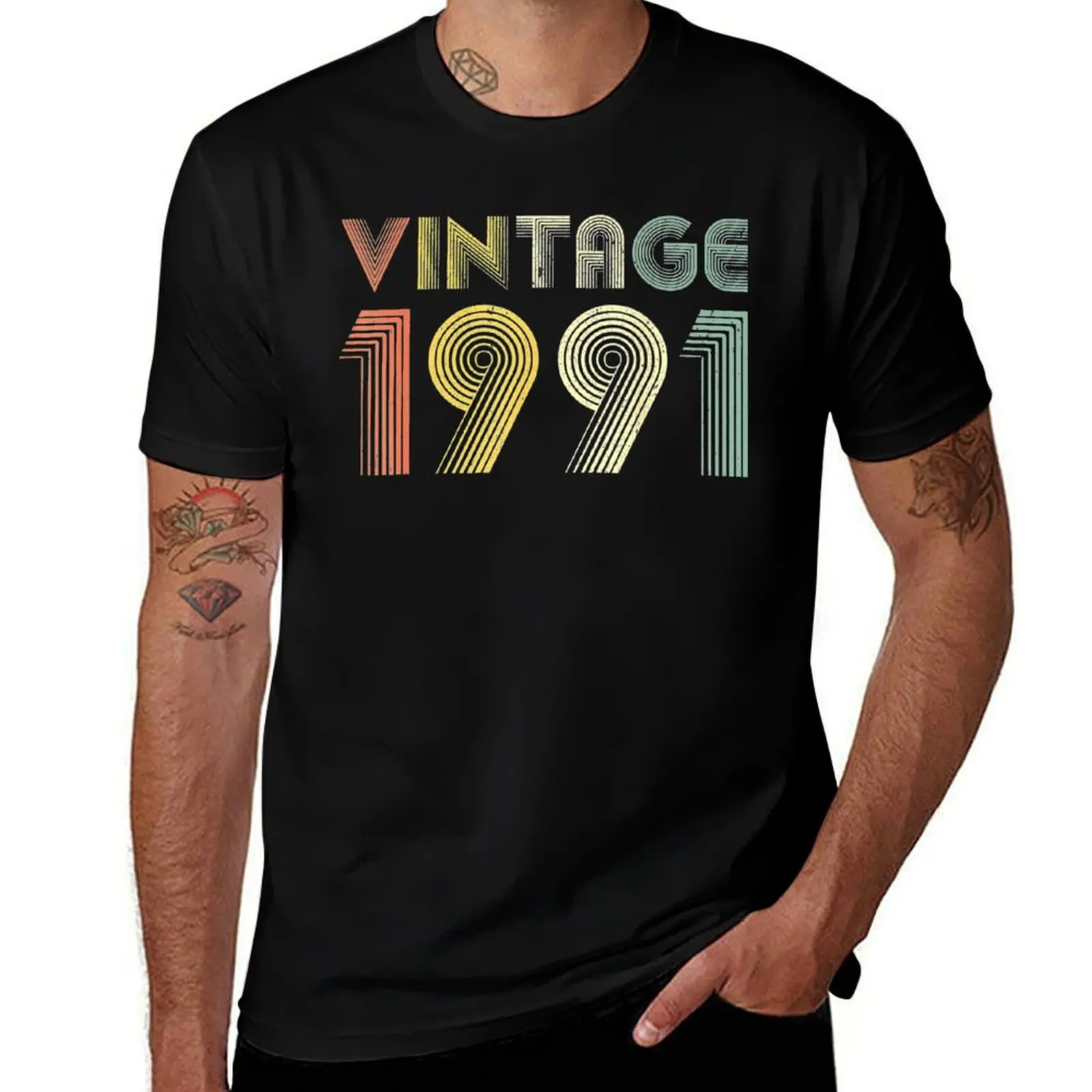 Retro Vintage 1991 TShirt 28th Birthday Gifts 28 Years Old T-Shirt blacks summer tops Anime t-shirt plain white t shirts men
Retro Vintage 1991 TShirt 28th Birthday Gifts 28 Years Old T-Shirt blacks summer tops Anime t-shirt plain white t shirts men