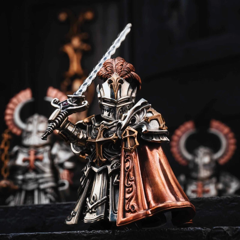 Paladin Metal Ornament Crusader Tabletop Decoration Magnetic Model Figure
Paladin Metal Ornament Crusader Tabletop Decoration Magnetic Model Figure
