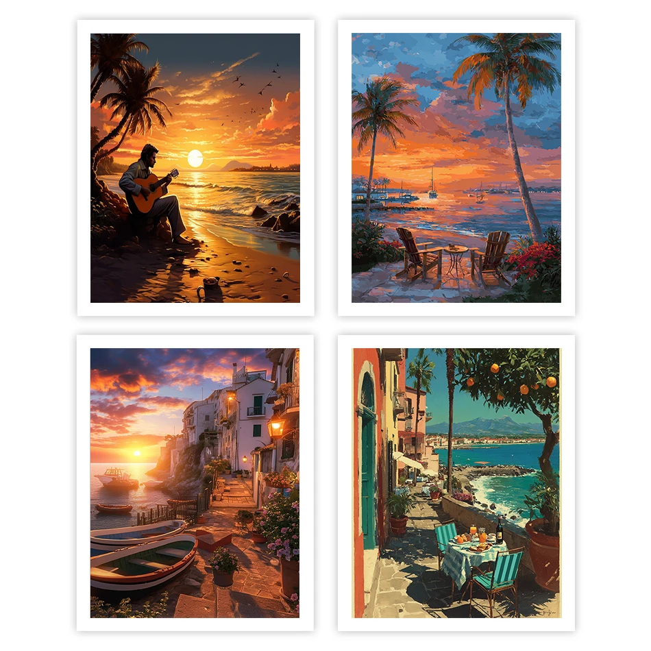 GATYZTORY Painting By Numbers Acrylic seaside scenery Paint Pictures By Numbers Oil Art Picture Frame pictures wall decoration
GATYZTORY Painting By Numbers Acrylic seaside scenery Paint Pictures By Numbers Oil Art Picture Frame pictures wall decoration