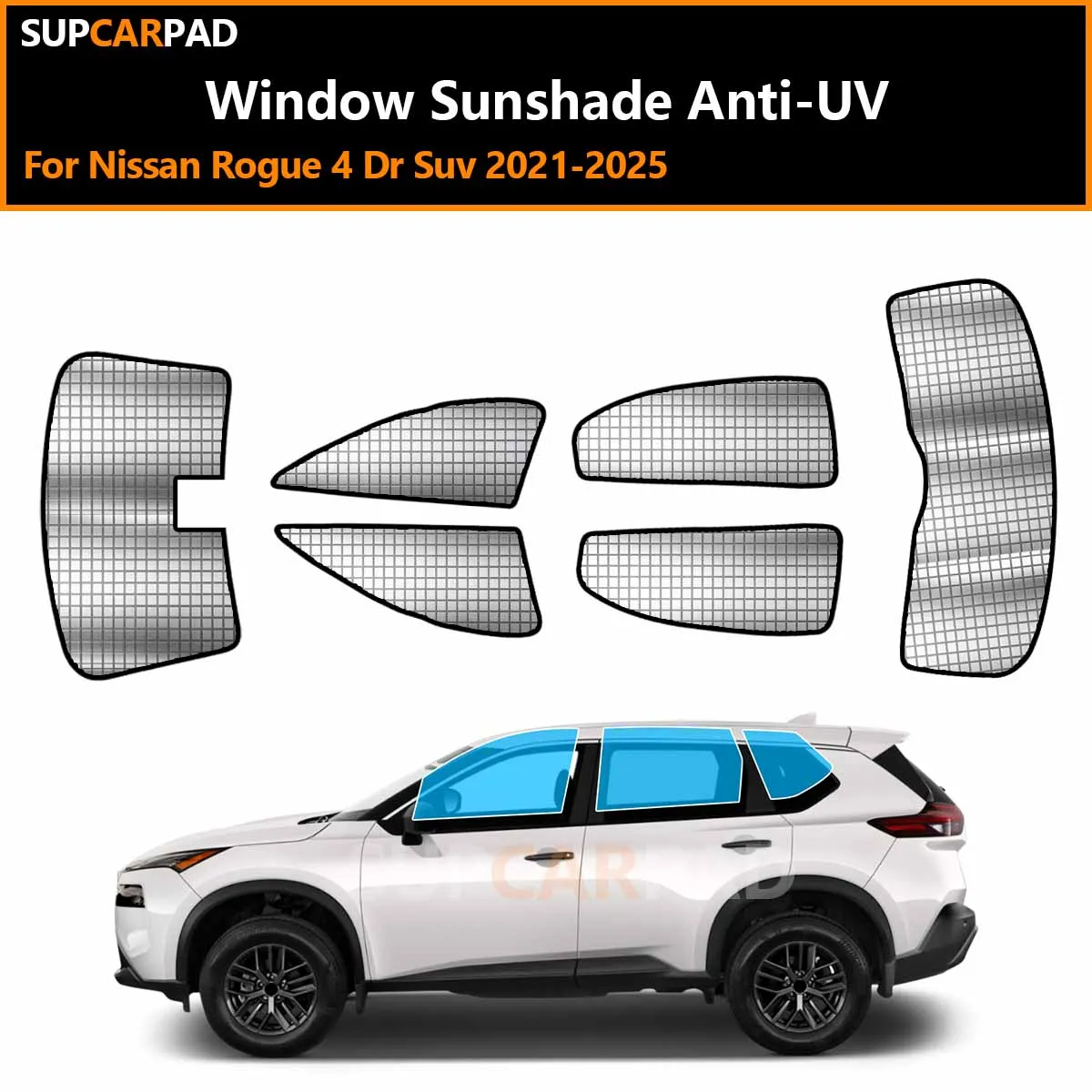 Для Nissan Rogue 4-дверный внедорожник 2021-2025: Индивидуальные солнцезащитные шторки на окна автомобиля, анти-УФ, козырьки-накладки на окна, аксессуары
Для Nissan Rogue 4-дверный внедорожник 2021-2025: Индивидуальные солнцезащитные шторки на окна автомобиля, анти-УФ, козырьки-накладки на окна, аксессуары